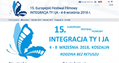 Desktop Screenshot of integracjatyija.pl